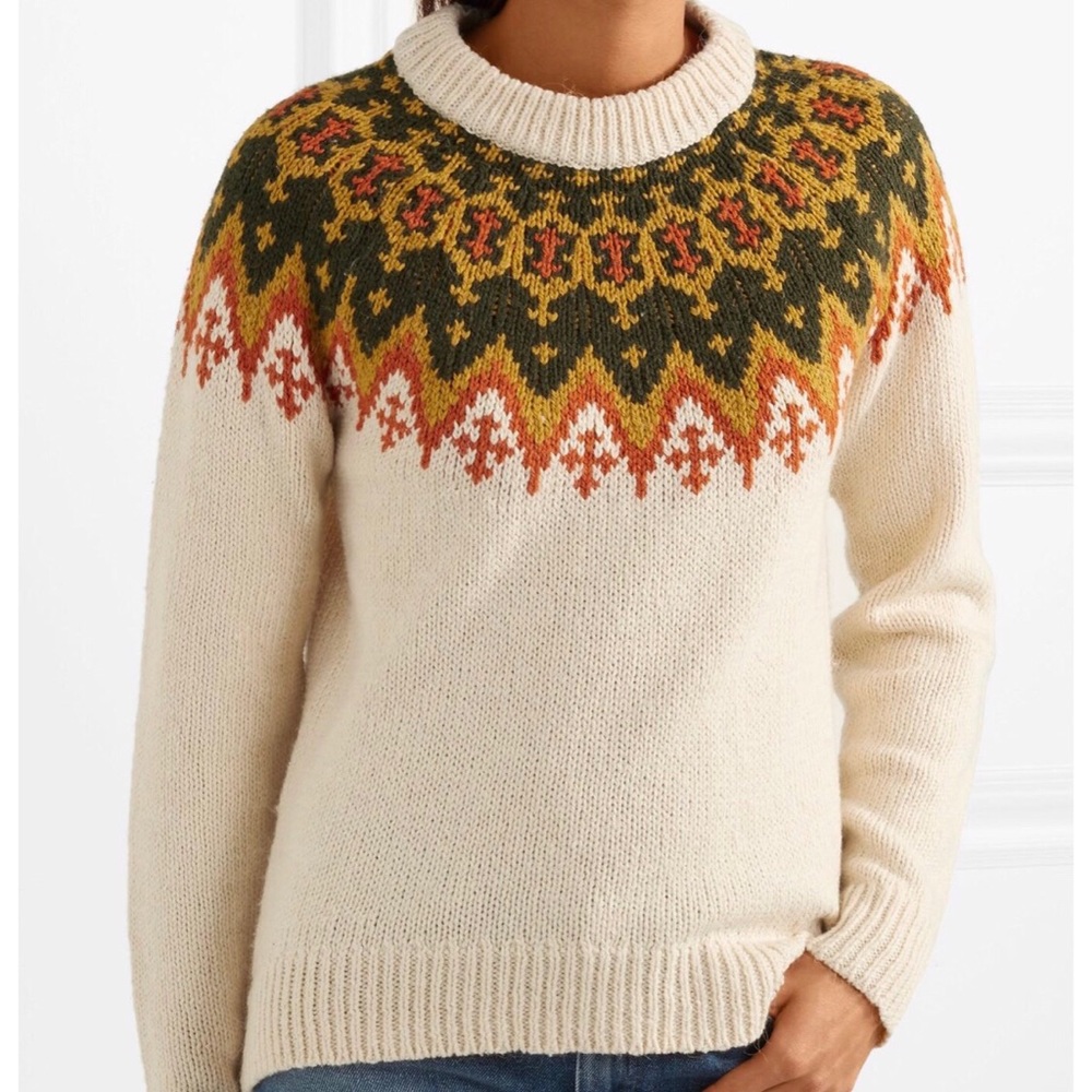 Madewell Fair Isle Sweater XS